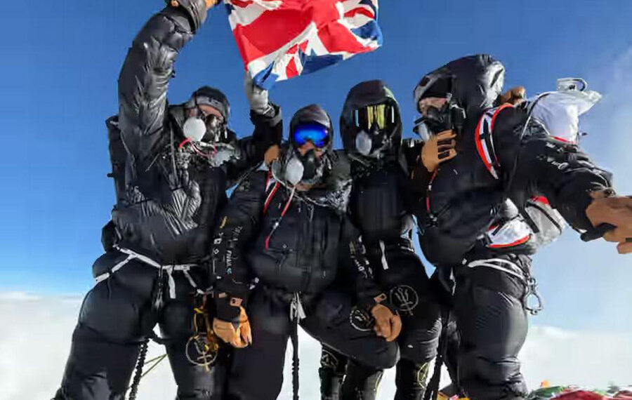 British team sets Everest record, sparks controversy