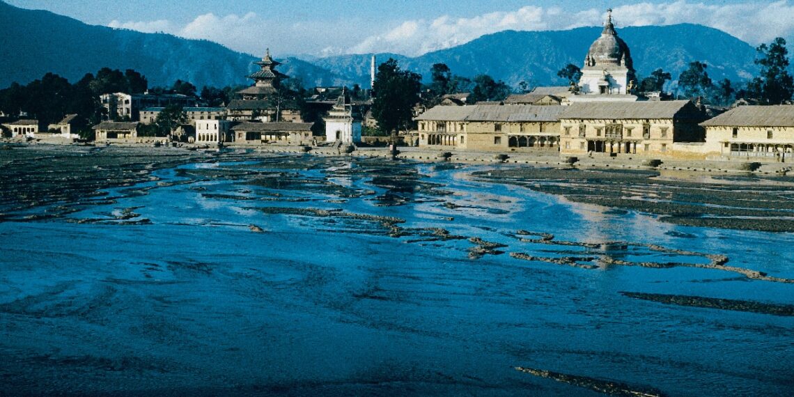 Bagmati river in the 1950s
