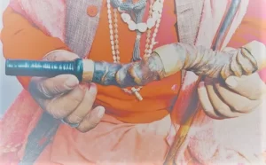 The horn used by the jogis