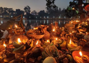 Chhath Festivities in Full Swing in Janakpurdham
